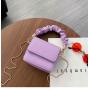 Hot Sale Leather Cross body handbags brands China Pure Color Women's Handbag Manufacturer Customize Pu Leather bolsas para mujer