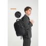 HR591 Unisex Laptop Backpack Fashion Trendy USB Charge Port Polyester Business Custom College School Bag Travel Camera Backpack