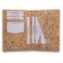 Eco friendly personalized rfid Cork credit card holder wallet
