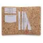 Eco friendly personalized rfid Cork credit card holder wallet