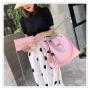 OEM554 Fashion Handbag Women High Quality Leather Bags Women Beads Tassel Bag Sets 3pcs in Sets Handbag Sets for Women