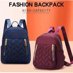 ZR913 Fashion Women Bag Small Mommy Backpack New Good Nylon Girl Waterproof Schoolbag Lady High Quality Zipper Versatile Travel