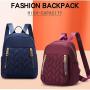 ZR913 Fashion Women Bag Small Mommy Backpack New Good Nylon Girl Waterproof Schoolbag Lady High Quality Zipper Versatile Travel