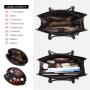LOVEVOOK Laptop Tote Bags Large PU Crossbody Work shoulder Bags 15.6inch Computer bags 2pcs Briefcase women Handbags and Purse
