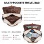 LOVEVOOK new design 4 in 1 travelling bag Yoga Gym Bag with Toiletry pouch & Wet Pocket Overnight Weekender Travel Duffle Bags