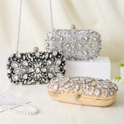evening bag 2024 rhinestone evening bag