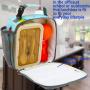 Kids School Lunch Bag insulated Lunch Box Organizer Cooler Bags for Work Girls Boys Children Student with Strap