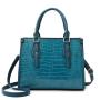 2024 Custom Crocodile Vegan Leather Tote Bag Handbag For Ladies Fashion Purse