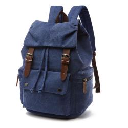 Factory Direct Sales of New Trendy Canvas Bags Korean Version Student Travel Backpacks Shoulder Computer Bags Casual Sports