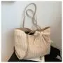Handmade Summer Beach Straw Tote Bag for Beach Travel