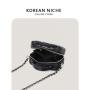 New hand-carrying box bag female small fresh mini lipstick messenger bag small fragrance rhombus box chain bag