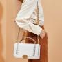 Sac Dame 2022 New Fashion Vintage Classic Retro Alligator Crocodile Crossbody Chain Shoulder Bags Women Elegent Handbags Purse