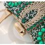 KBW640 New Metal Handbag Dinner Bag Ladies Handmade Diamonds Banquet Clutch High Quality Women Dress Handbag