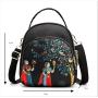 Multi-purpose Waterproof Nylon Cloth Mini Small Backpack Women Fashion Messenger Bag