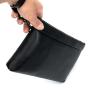 New Fashion Luxury High Quality Soft Nappa Leather Men Clutch Bag Personalized Custom Business Envelop Bag With Wrist Strap