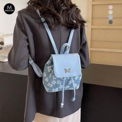 Trending 2023 Mochilas Escolar Pu Leather College Bags School Bags Backpack Bag with Strap and Shoulder Carrying System