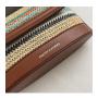 ZWY329 New Fashion Summer Beach Ladies Straw Bag Wholesale Hot Sale Rainbow Shoulder Crossbody Bag Zipper Daily PU Women Bag