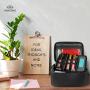 Custom Travel Locking Smellproof Stash Case Odor Proof Bags Combination Lock Carbon Lined Smell Proof Bag