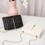 Hot Sale Ladies PU Leather Handbags Fashion V Pattern Plaid Women Messenger Bag Small Square Shoulder Crossbody Bag for Women