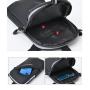 HR323 New Men's Multi-functional Fitness Wrist Bag Leisure Oxford Cloth Letters Waist Bag Men's Outdoor Sports Portable Arm Bag