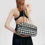 Wholesale  Custom Logo Ladies Pu Leather Metal Chain Elegant Handbags Vintage Cross Body  Women Designer Hand Bag Shoulder Bag