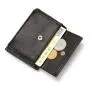 KBW017 2023 Hot Wallet PU Short Card Case Money Clip Men Mini Small Wallet Portable Key Coin Purse