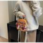 HR669 New Women Backpack Fashion Girl Waterproof Cloth Leisure Classic Bag Female Small Versatile Tassels Travel Crossbody Bag