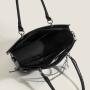 Fashion Shoulder Tote Ita Bag Designer Custom Clear Window Ita Bag for Pin Display