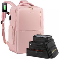 High Quality Travel Backpack with 6 packing cubes large Laptop Bag Luggage Suitcase with USB Port Outdoor Travel Backpack Unisex