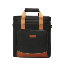 Fashion Portable Wine Cooler Bag Waterproof Inner Liner Cooler Bag Keeping Fresh Insulation Shoulder Bag