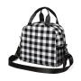 Reusable Thermal Cooler Tote Lunch Bag Insulated Leakproof School Lunch Bag With Adjustable Strap