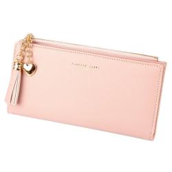 Long Leather Wallet Women Luxury Brand Famous Mini Women Wallets Purses Female Coin Zipper Purse Credit Card Holder