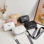 2024 pu leather small square bag for women mobile phone shoulder bags women's crossbody messenger bags ladies purse