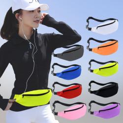 Wholesale Waterproof Oxford Cloth Waist Bag Custom Travel Hiking Sport Running Belt Waist Bag for Women