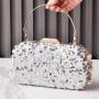 New sequined evening bag beads retro shiny party bag evening dress clutch bag fashion handbags for ladies