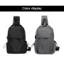 ZWY112 Wholesale Daily Work Travel Men Chest Bag Outdoor Oxford Waterproof Gym Bag New Lightweight Fashion Hot Sale Shoulder Bag