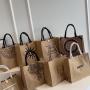 Senior Sense Large Capacity Canvas Class Handbag New Fashion All-In-One Linen Shoulder Tote Bag