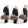 KBW726 Durable Sports Bag With Large Volume For Gym Exercise Canvas Portable Travel Luggage Bag Men One Shoulder Crossb