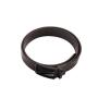 Reversible mens genuine leather belts with stainless steel buckle custom