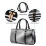 LOVEVOOK Custom Makeup Bag Pouch Canvas Cosmetics Toiletries Bag Large Capacity Partition Storage Waterproof Travel Toiletry Bag