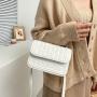 Diamond Lattice Letter Small Square Bag 2023 New Women's Open Bag China Wholesale PU Ladies Shoulder Bag