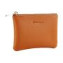 Gelory Factory Wholesale Genuine Leather Coin Purse Pouch Change Purse With Zipper For Men Women