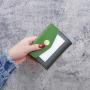 Factory direct new ladies wallet short Korean small tri-fold money clip fashion simple clutch bag leather wallet coin purse