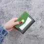 Factory direct new ladies wallet short Korean small tri-fold money clip fashion simple clutch bag leather wallet coin purse