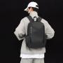 ZWY235 Wholesale Men Cool Nylon Laptop Backpack Daily Travel Outdoor Sport Student Backpack Waterproof Solid Color Shoulder Bag