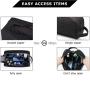 Toiletry Bag for Men Travel Water-resistant Cosmetic Bag Travel Organizer for Accessories