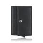 Smart Mens Wallet with Card Holder PU Leather Business Card Case Pocket Business Card Holders Zipper RFID Blocking Wallet