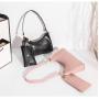 2024 ladies handbag pu leather zipper armpit bag shoulder crossbody bags for women female factory wholesale hobo bag