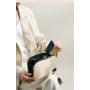 ZF180 Digital Bag Waterproof Convenient Storage Bag Mobile Phone Earphone Data Cable Bag PU Solid Color