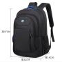 Nylon Oxford Cloth Business Computer Bag High School College Student Backpacks Customized Different Colors Schoolbag Add logo